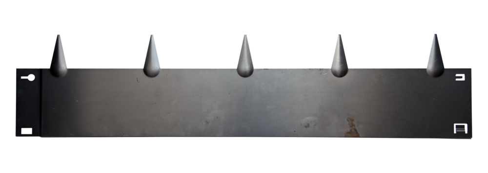 WS Stalen Borderrand Flexibel Zwart 16x106cm