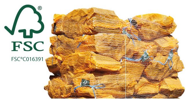 Ovengedroogde Beukenhout 35 liter zakken (FSC)