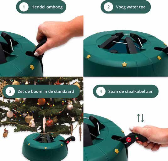 Start 1 Voor kerstbomen tot 2 meter