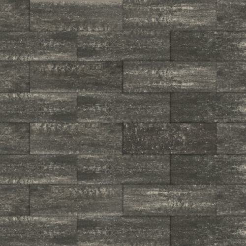 Plaza-Stone oprit 33x11x8cm Zwart/Grijs