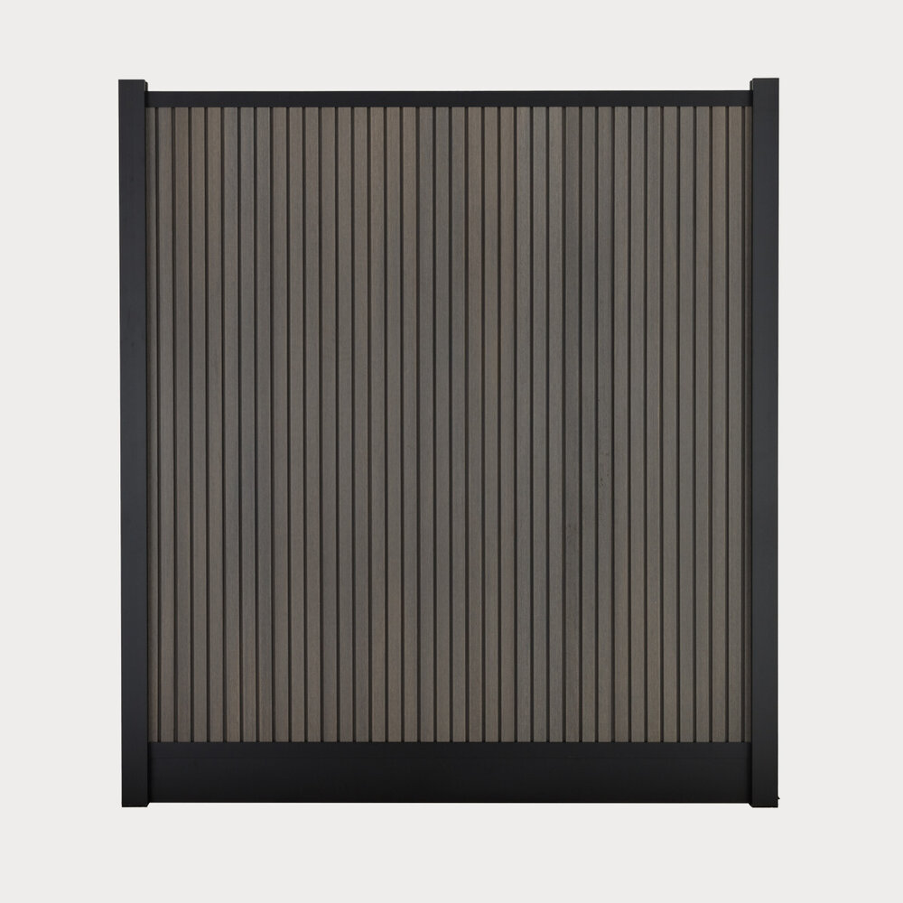 Fency Rhombus Chocolate Verticaal
