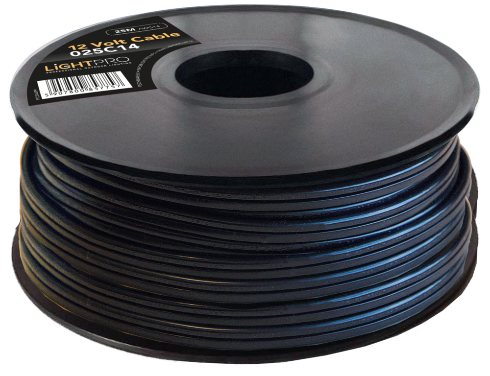 12 Volt kabel AWG14 - 200 meter