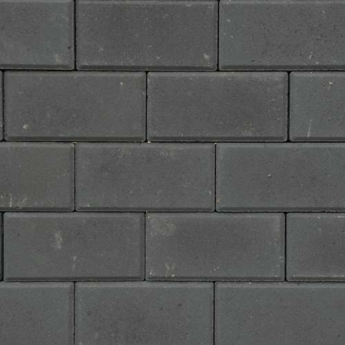 Halve BSS 8cm KOMO Zwart met deklaag