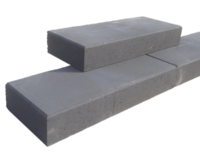 traptrede (strak) 100x40x16cm Grijs