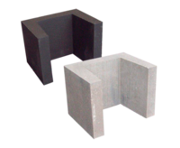 U-element 15x20x30cm zwart