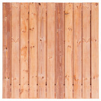 Tuinscherm Red Class Wood, 23-planks (21 + 2) Agadir 180 x 180 cm