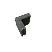 Opsluitband hoekstuk 5x15x15cm Zwart