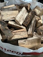 Openhaardhout Haagbeuk &ndash; ovengedroogd, Bigbag 1 m&sup3;