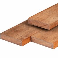 Angelim vermelho hardhout bestekhout 4,0 x 20,0 x 450 cm fijnbezaagd