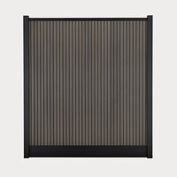 Fency Rhombus Chocolate Verticaal