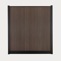 Fency Rhombus Mahonie Verticaal