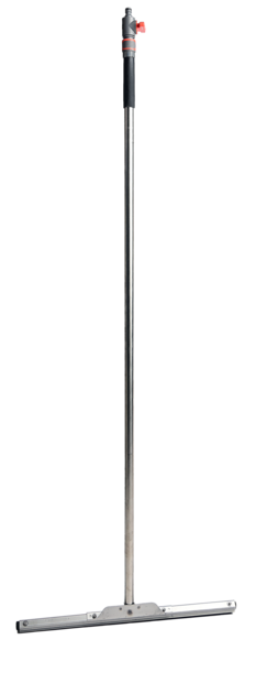 WS RVS Vloertrekker aansluiting Gardena tuinslang incl. kraantje.