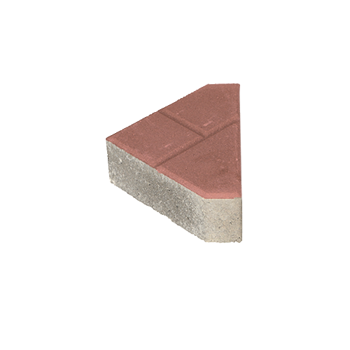 Bisschopsmuts BSS 8cm KOMO Rood met deklaag