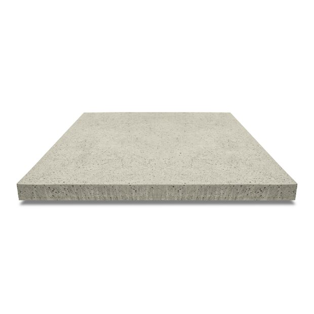 Oud Hollandse Betontegel 80x80x5cm Gewapend Cr&egrave;me