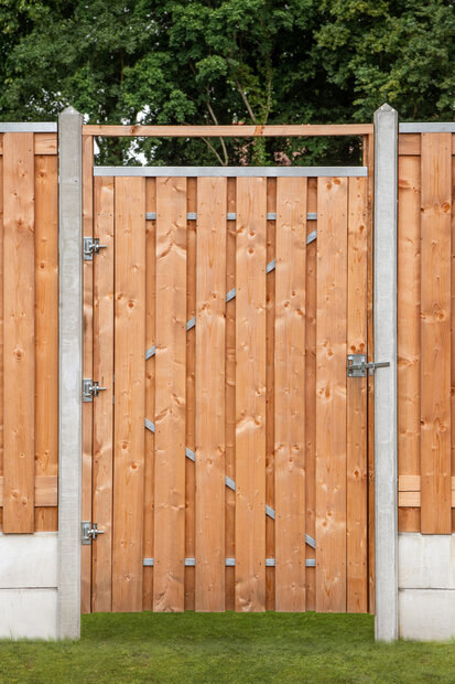 Red Class Wood tuindeur solide 120cm