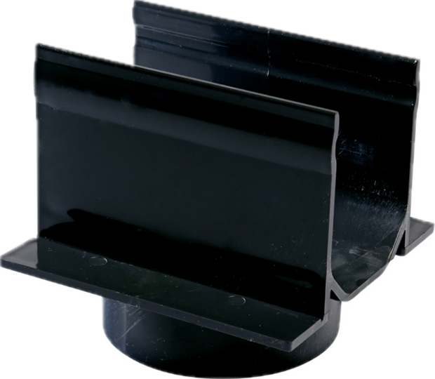 WS Verbindingsstuk met uitloop 80mm