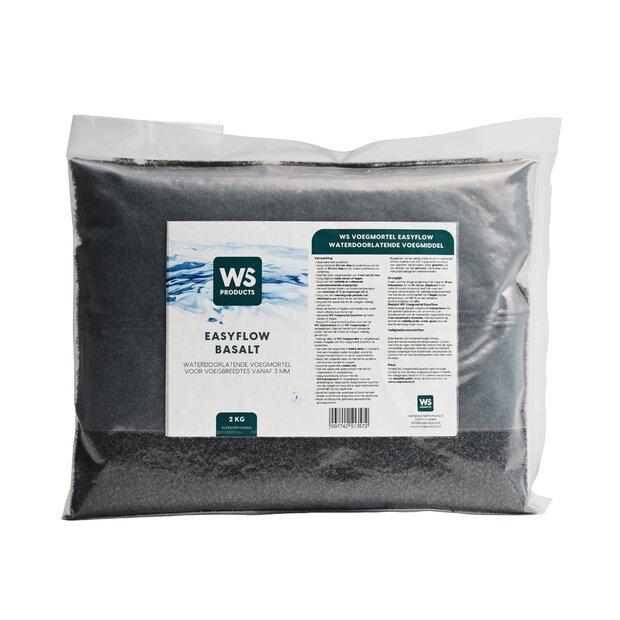 WS Voegmortel Easy Fine KLEINVERPAKKING  Basalt 2kg