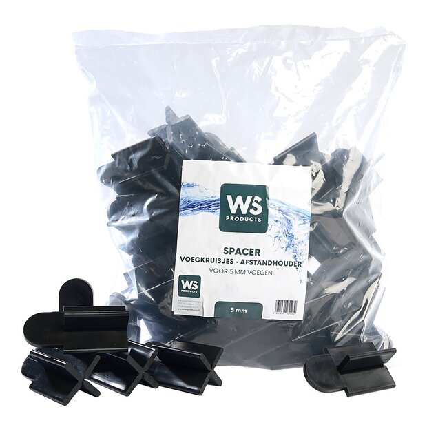 WS Spacer Voegkruisjes - Afstandhouder 5mm (zak &aacute; 50 stuks)
