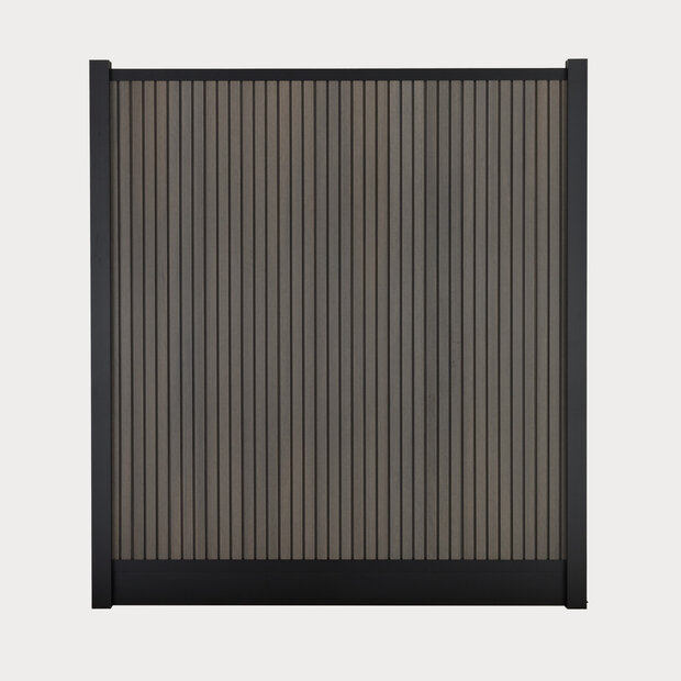 Fency Rhombus Chocolate Verticaal