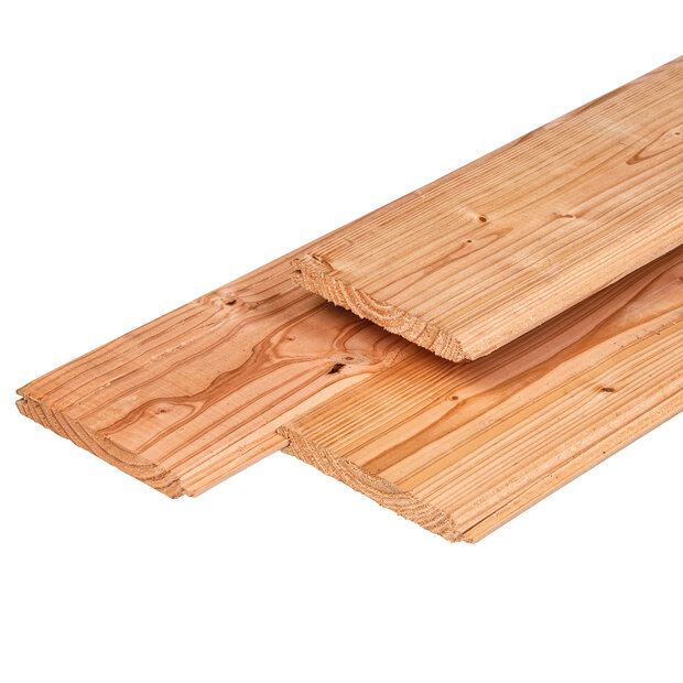  Productspecificaties Douglas t&amp;g-profiel 1,8 x 19,5 x 300 cm, gedroogd, geschaafd, 2 zijden vellingkant