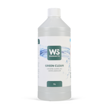 Verwijder groene aanslag eenvoudig en effectief met WS Green Clean.