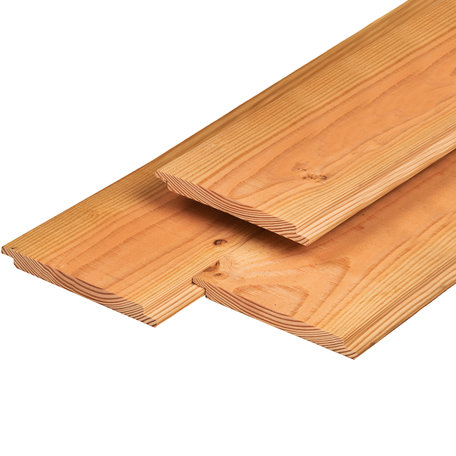 Dubbel lip plank Red Class Wood 1.8x19.5x300cm