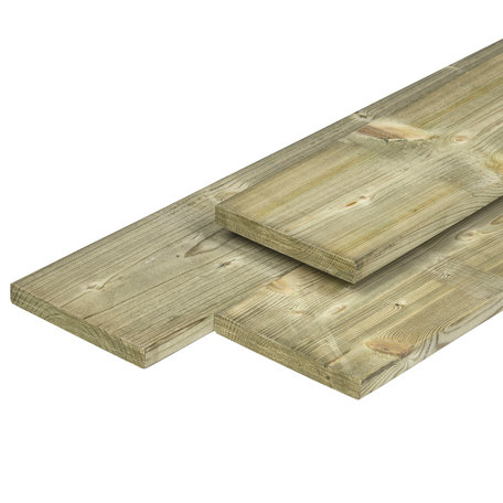 Plank ME grenen 1.5x14.0x400cm