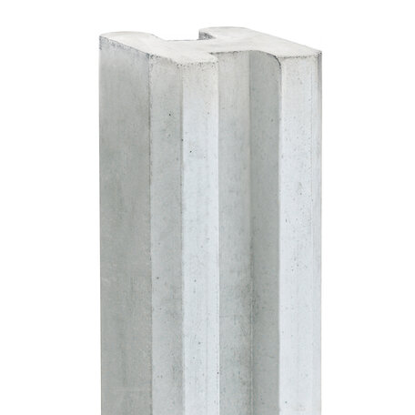 Berton©-sleufpaal Linde wit/grijs tussenmodel 316