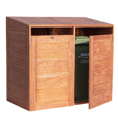 Containerberging Dubbel hardhout