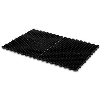 Grindmat Zwart 115x80x3,8-2,5cm