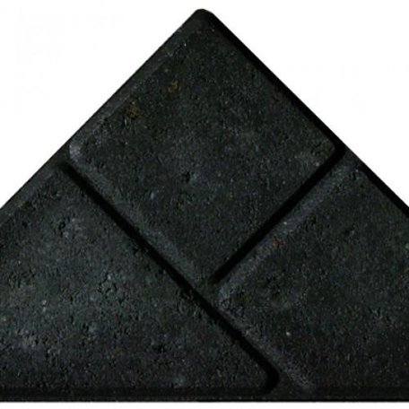 Bisschopsmuts BSS 8cm KOMO Grijs met deklaag