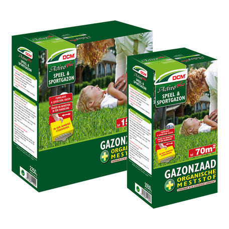 DCM Graszaad Activo Plus Speel & Sport+Meststof 0,225kg