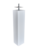 Kleur Poer 15x15x60cm Gepoedercoat Wit Fijnstructuur inclusief RVS bevestigingsplaat en draadeind