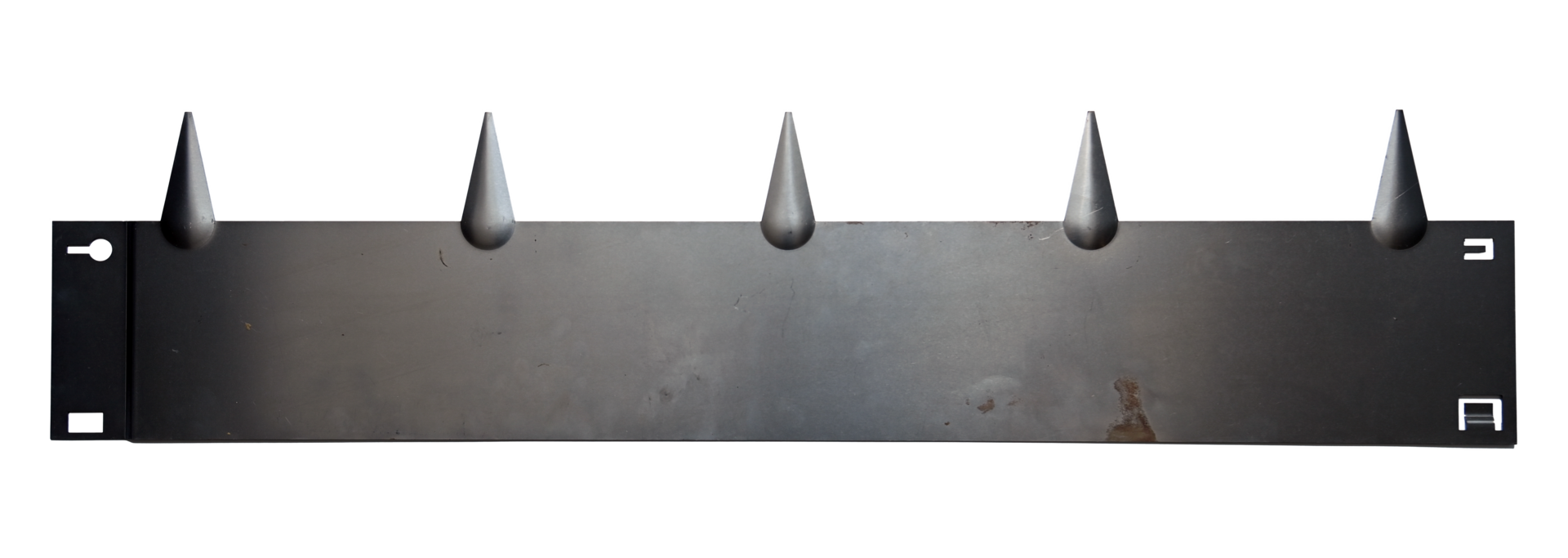 WS Stalen Borderrand Flexibel Zwart 16x106cm