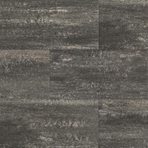 Plaza-Stone terras 30x60x4cm Zwart/Grijs