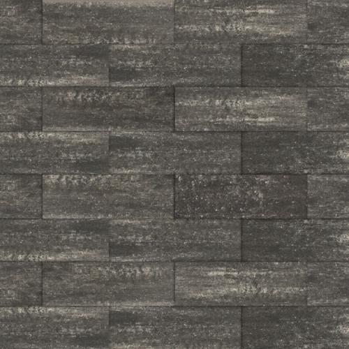 Plaza-Stone oprit 33x11x8cm Zwart/Grijs