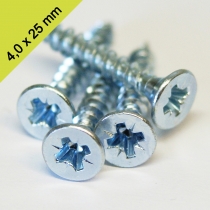 Spaanplaatsc.verzinkt 4,0x25mm