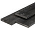 Plank lariks/douglas zwart zonder lip 2.0x20.0x400cm_
