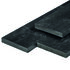 Plank lariks/douglas zwart zonder lip 2.2x20.0x400cm_